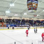Hockey ⎯ Match du Carnaval étudiant entre les Patriotes et les Redmen de McGill: Les Patriotes se moquent des Redmen
