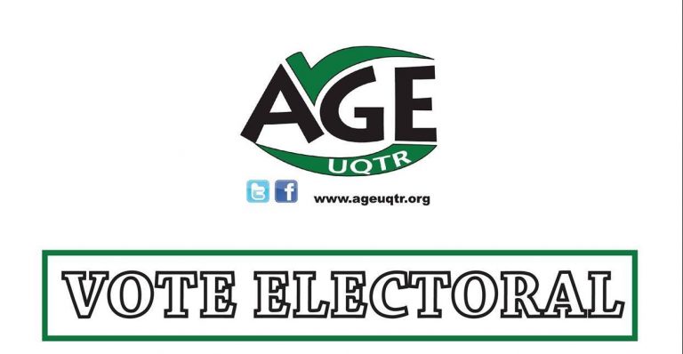 Élections AGE UQTR: C’est le temps de voter!