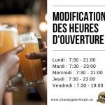 Chasse-Galerie : prolongation des heures d’ouverture