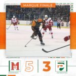 Hockey des Pats: les Redbirds de McGill défont les Pats de l’UQTR