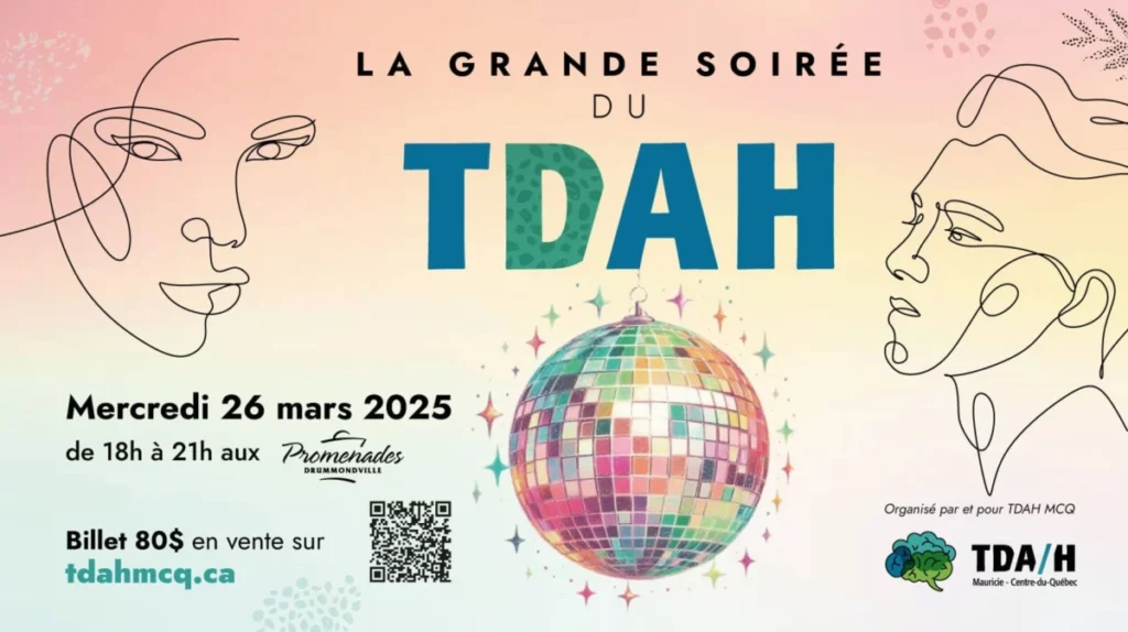 TDAH soirée bénéfice