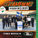 Les Patriotes de tennis champions du Québec après une saison mémorable