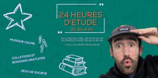 Fin de session : Le « 24h d’étude » (re)débarque le 20 avril !
