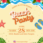 La Chasse-Galerie lance son Beach Party de fin de session